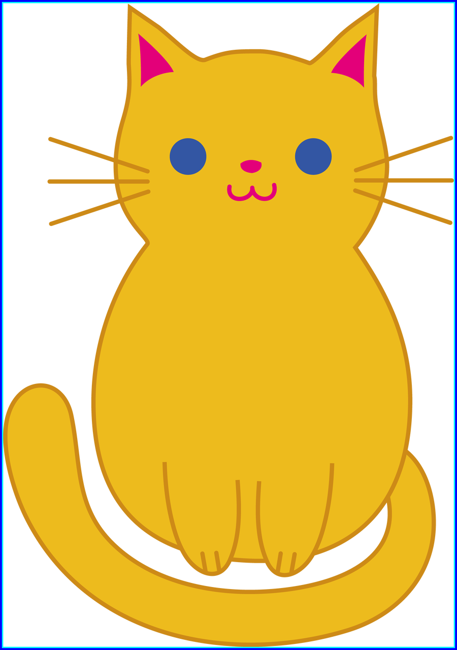 Best Fat Cat Clip Art Cute Orange Kitten Picture For - Best Fat Cat Clip Art Cute Orange Kitten Picture For (900x1280)