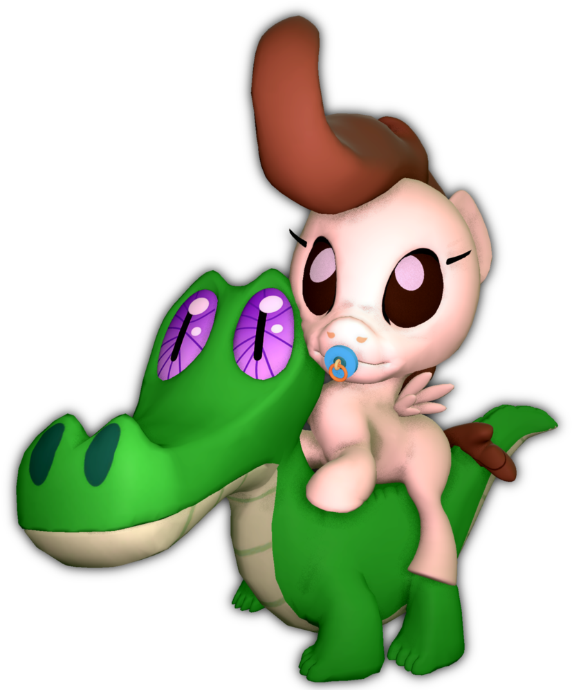 Fillerartist, Duo, Gummy, Ponies Riding Gators, Pound - Fillerartist, Duo, Gummy, Ponies Riding Gators, Pound (1024x1024)