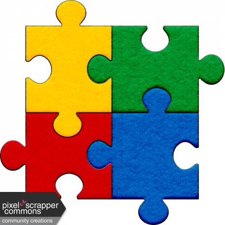Autism Puzzle Piece Png - Autism Puzzle Piece Png (456x456)