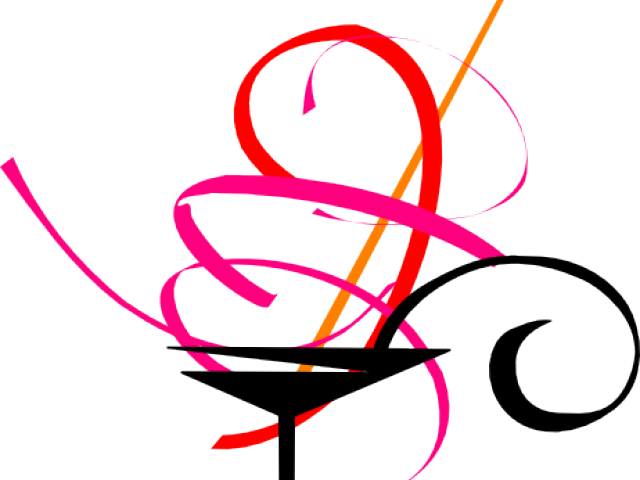 Martini Clipart Woman Drinking Cocktail - Martini Clipart Woman Drinking Cocktail (640x480)