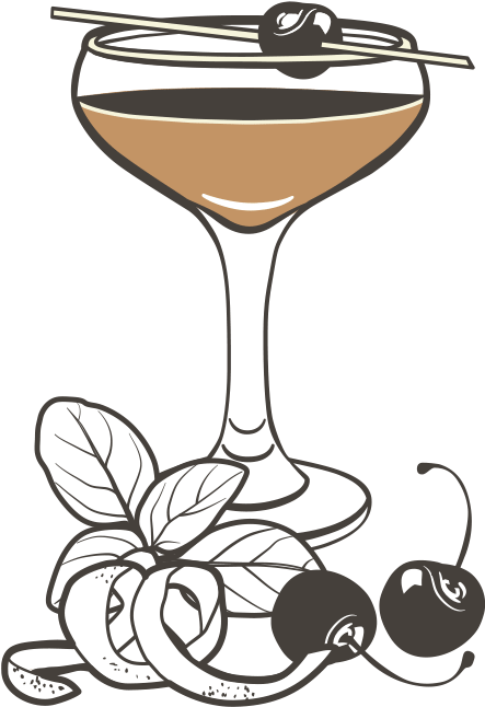 Cocktail Clipart Liqour - Cocktail Clipart Liqour (485x715)
