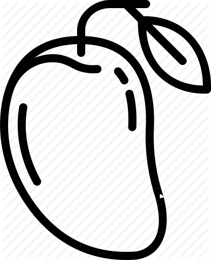 Clip Art Royalty Free Stock Jellycons Outline Fruits - Clip Art Royalty Free Stock Jellycons Outline Fruits (416x512)