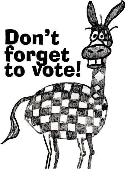 Do Not Forget To Vote - Do Not Forget To Vote (444x559)