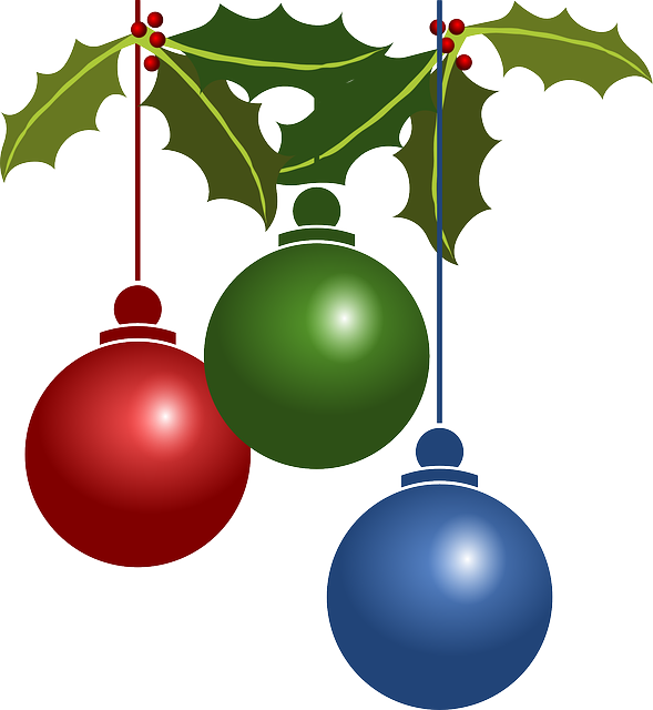 Decoration Clipart Holly - Decoration Clipart Holly (589x640)