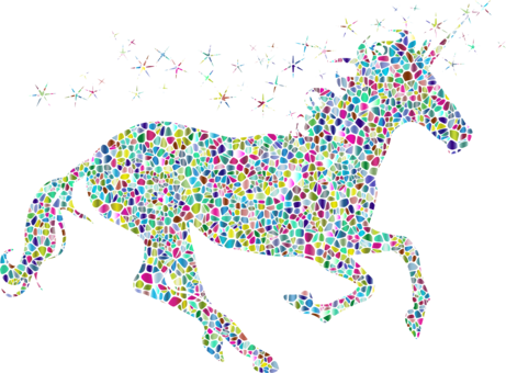 Horse Unicorn Horn Legendary Creature - Horse Unicorn Horn Legendary Creature (461x340)