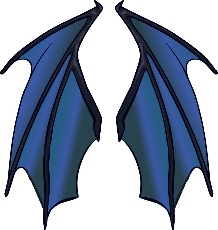 Vampire Clipart Wings - Vampire Clipart Wings (849x895)
