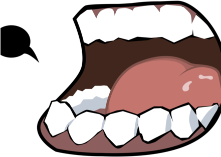 Smile Human Tooth Cartoon Human Mouth Lip - Smile Human Tooth Cartoon Human Mouth Lip (440x340)