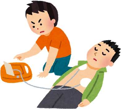 Aed使用中画像 - Aed使用中画像 (400x363)