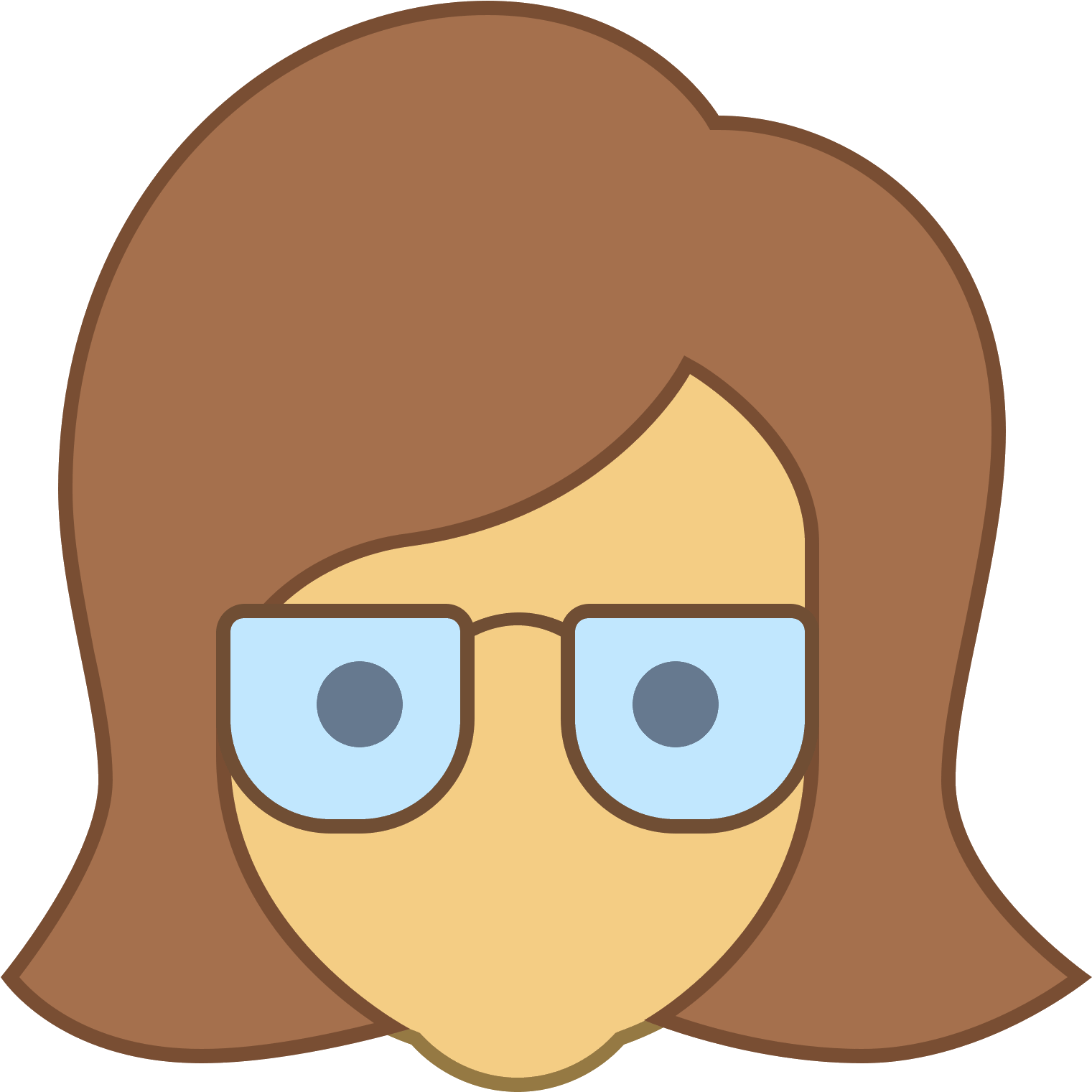 School Director Female Type Icon Free Download - School Director Female Type Icon Free Download (1600x1600)