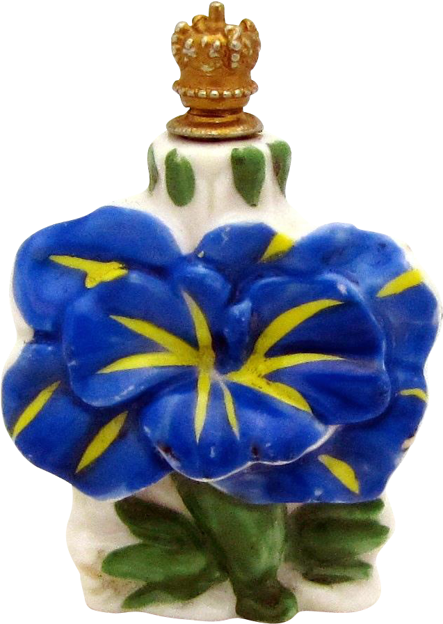 Vintage German Crown Top Morning Glory Perfume - Vintage German Crown Top Morning Glory Perfume (895x895)
