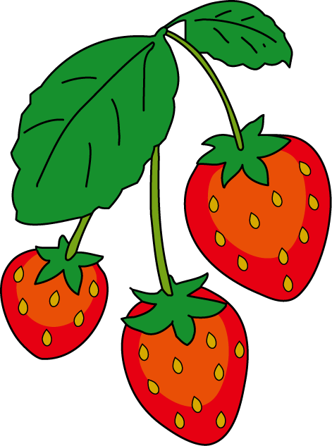 4月2-no10イチゴイラスト - 4月2-no10イチゴイラスト (471x633)