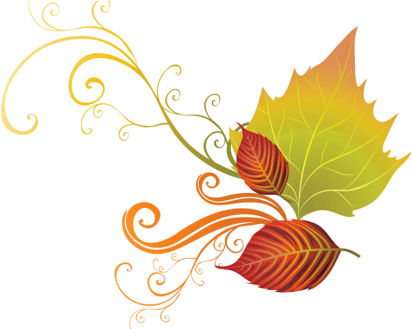 Autumn Leaves Clipart Corner Border - Autumn Leaves Clipart Corner Border (640x480)