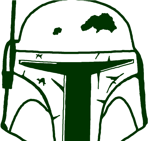 Masks Clipart Boba Fett - Masks Clipart Boba Fett (640x480)
