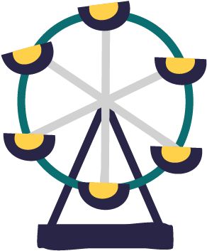 Vintage Ferris Wheel Event - Vintage Ferris Wheel Event (338x1009)