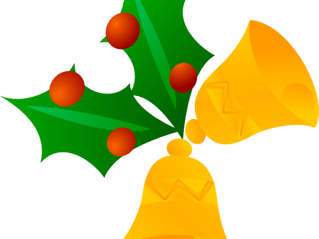 Christmas Bell Clipart Sleigh Bells - Christmas Bell Clipart Sleigh Bells (640x480)