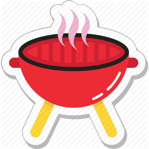 Flippers Clipart Bbq Pit - Flippers Clipart Bbq Pit (512x512)