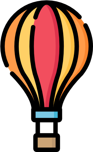 Hot Air Balloon Free Icon - Hot Air Balloon Free Icon (512x512)