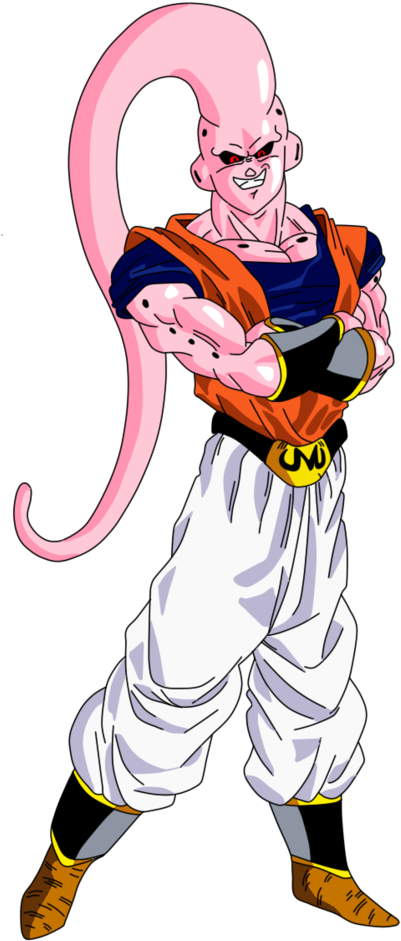 Vector Royalty Free Library Majin Buu Gohan Absorbed - Vector Royalty Free Library Majin Buu Gohan Absorbed (752x1063)
