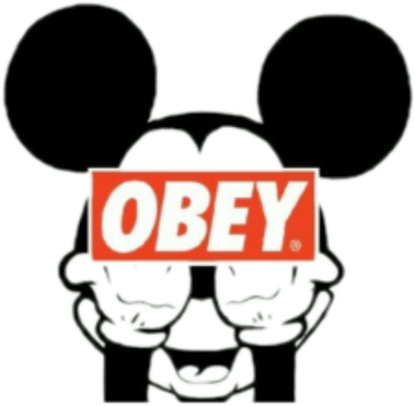 Obey Clipart Shape - Obey Clipart Shape (379x371)