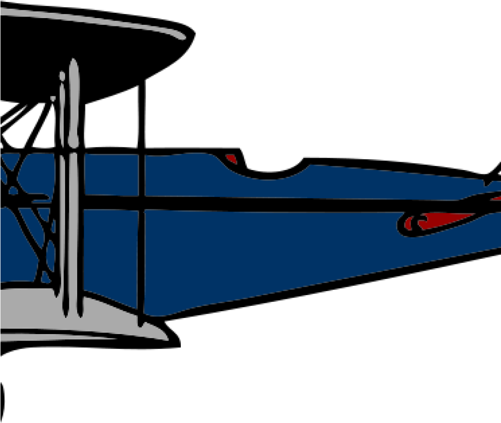 Biplane Clip Art Free Clipart Blue Biplane With Red - Biplane Clip Art Free Clipart Blue Biplane With Red (1024x1024)