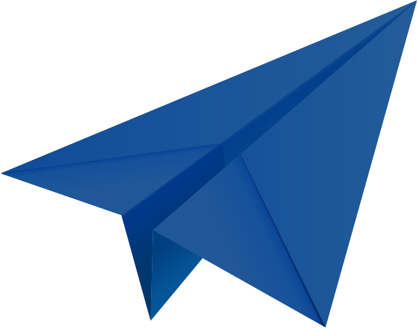 Navy Paper Plane Aeroplane - Navy Paper Plane Aeroplane (600x473)