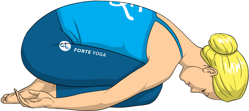 Clip Art Child S Yoga Forte - Clip Art Child S Yoga Forte (900x675)