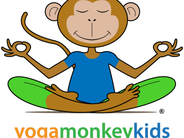 Yoga Clipart Monkey - Yoga Clipart Monkey (640x480)