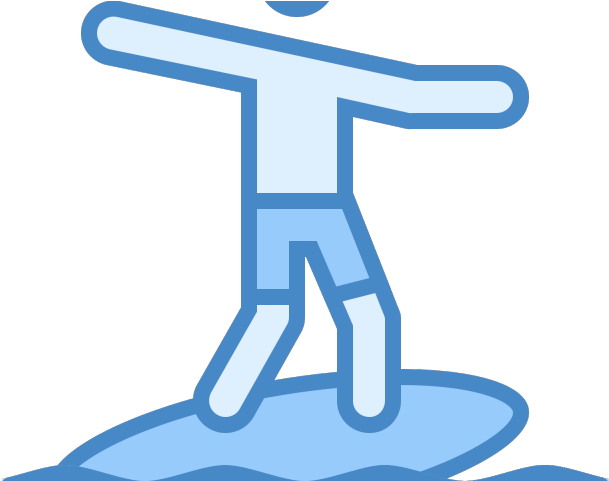 Surfing Clipart Skimboard - Surfing Clipart Skimboard (640x480)