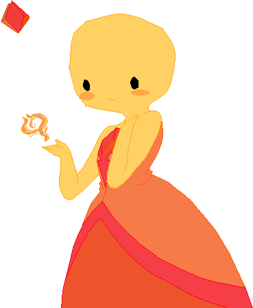 Flame Princess Clothes Base By Sumomo-bases - Flame Princess Clothes Base By Sumomo-bases (442x592)