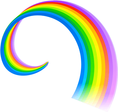 Spiral Clipart Rainbow - Spiral Clipart Rainbow (400x400)