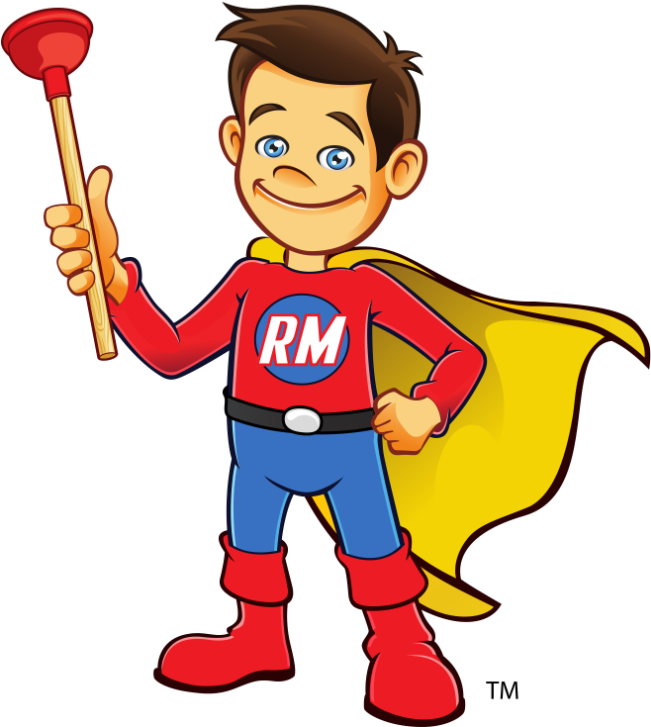 Clip Art Plumbing Services On Rooter - Clip Art Plumbing Services On Rooter (660x733)