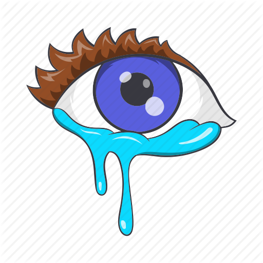 Sad Cartoon Eyes - Sad Cartoon Eyes (512x512)