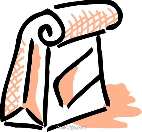 Lunch Bag Royalty Free Vector Clip Art Illustration - Lunch Bag Royalty Free Vector Clip Art Illustration (480x446)
