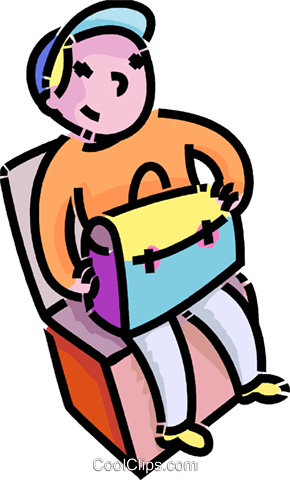 Lunch Box Clipart Boy - Lunch Box Clipart Boy (290x480)