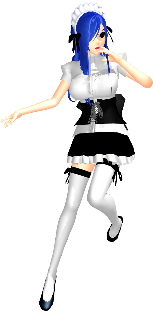 Mmd Ft Maid Juvia Dl By 2234083174 On Clipart Library - Mmd Ft Maid Juvia Dl By 2234083174 On Clipart Library (720x1080)