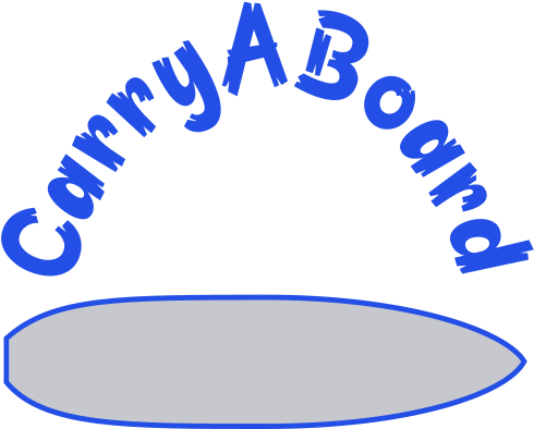 Carry A Board Is The Easiest Way To Carry Your Surfboard - Carry A Board Is The Easiest Way To Carry Your Surfboard (500x396)