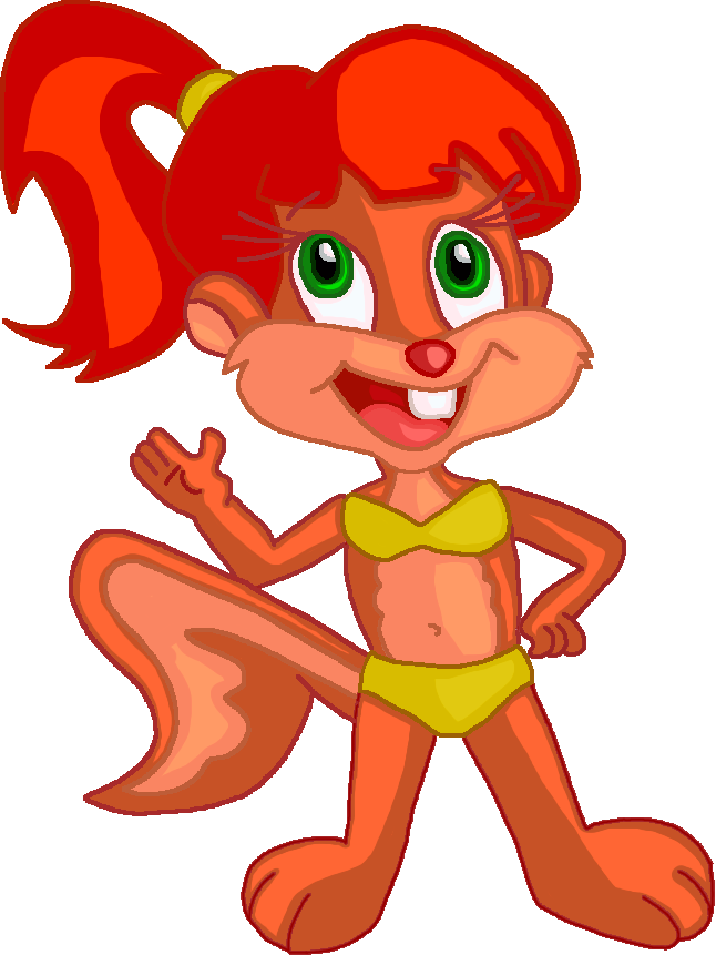 Candy Squirrel Bikini By Tetsuwanatom - Candy Squirrel Bikini By Tetsuwanatom (646x861)