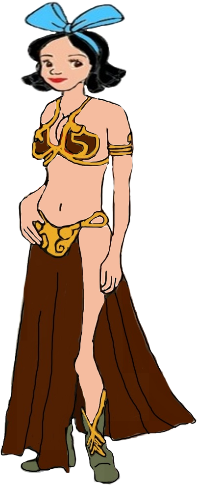 Drizella Tremaine Wearing Leia's Metal Bikini By Darthraner83 - Drizella Tremaine Wearing Leia's Metal Bikini By Darthraner83 (466x992)