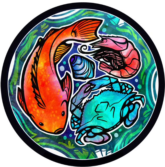 All Found In Local Waters, Were Created To Use Interchangeably - All Found In Local Waters, Were Created To Use Interchangeably (596x595)