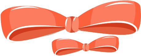 Transparent Stock Bow Tie Shoelace Knot Red Orange - Transparent Stock Bow Tie Shoelace Knot Red Orange (500x500)