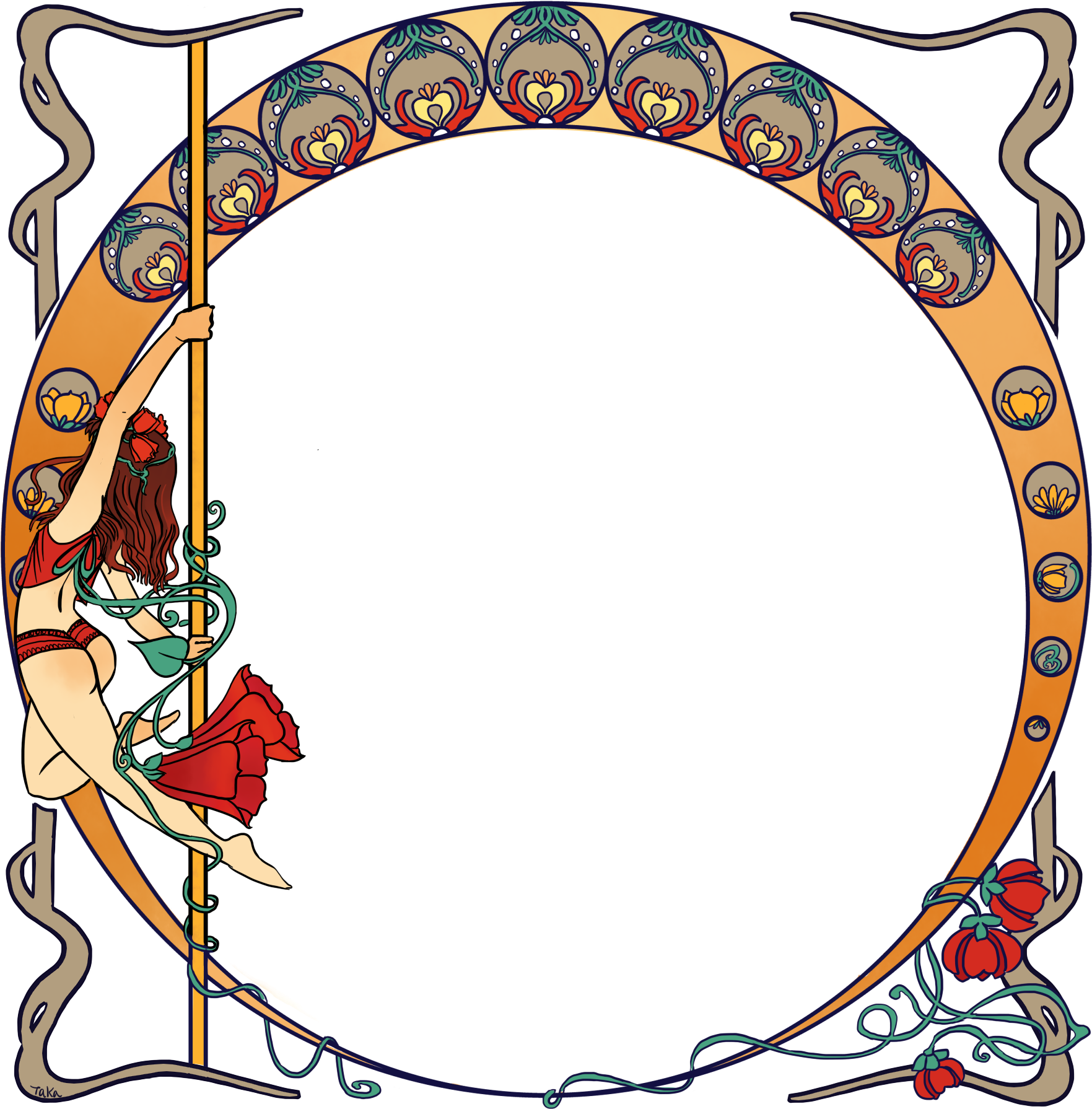 Je Pratique La Pole Dance Qui Est Une Discipline Circassienne - Je Pratique La Pole Dance Qui Est Une Discipline Circassienne (1807x1807)