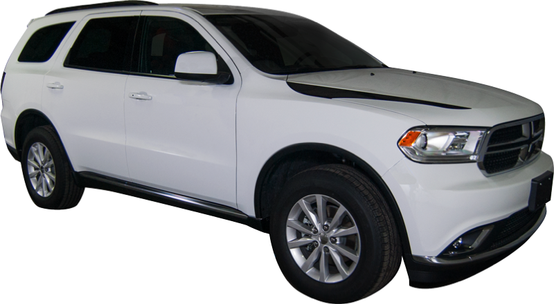 2010 2018 Dodge Durango Hood Spears Stripe Vinyl Striping - 2010 2018 Dodge Durango Hood Spears Stripe Vinyl Striping (800x440)