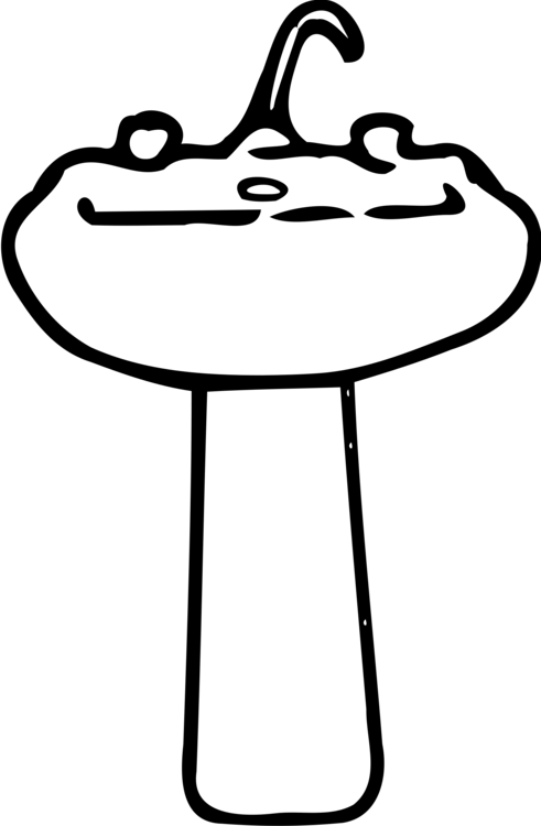 Kitchen Sink Bathroom Black And White Drain Free Commercial - Kitchen Sink Bathroom Black And White Drain Free Commercial (491x750)