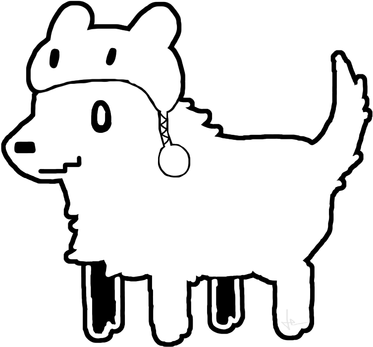 Undertale Annoying Dog Png - Undertale Annoying Dog Png (776x722)