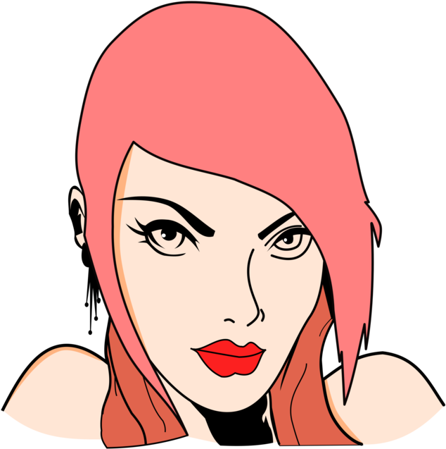 Woman Eye Computer Icons Girl Hair - Woman Eye Computer Icons Girl Hair (750x750)