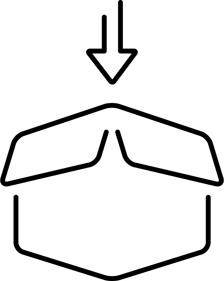 Box Open Container With Arrow Pointing In It Comments - Box Open Container With Arrow Pointing In It Comments (782x980)