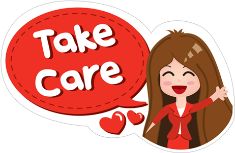 Take Caresticker - Png - Take Caresticker - Png (490x317)