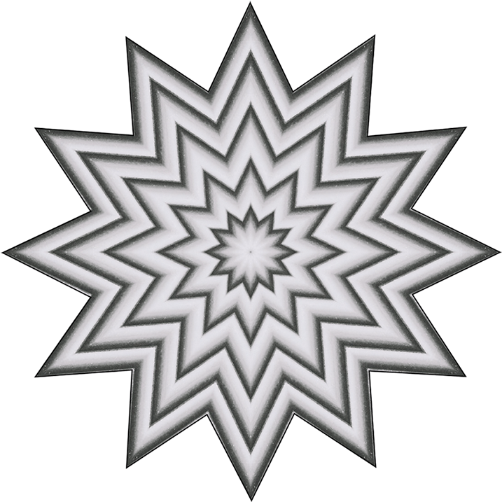 Grey Star Pattern Clipart - Grey Star Pattern Clipart (717x717)