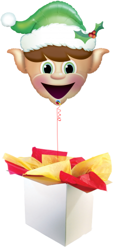 Merry Christmas Elf Shape Balloon - Merry Christmas Elf Shape Balloon (500x500)