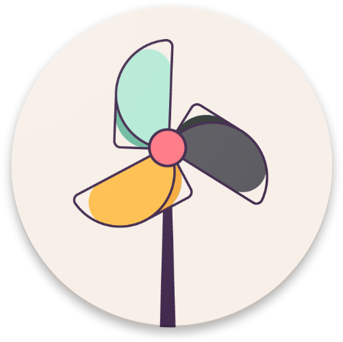 Pinwheel ❃ Magically Spins When Blowing - Pinwheel ❃ Magically Spins When Blowing (512x512)